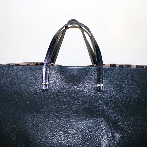 SOLD! ❤️ Clare V. Simple V Tote Bag in Leopard - Picture 7 of 16